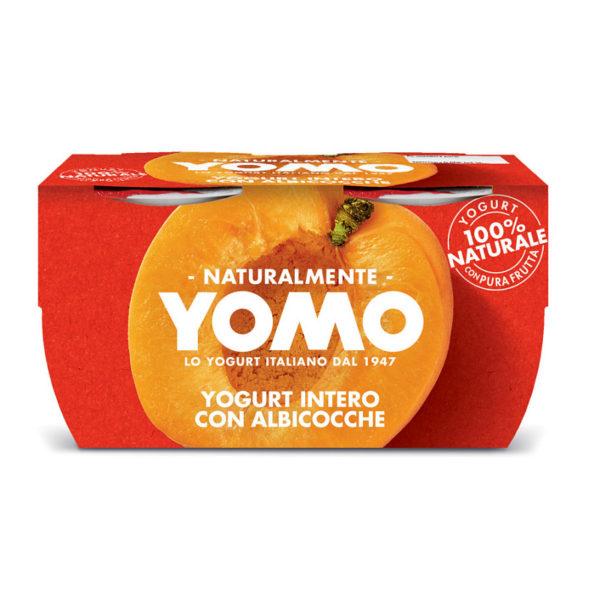 YOGURT YOMO INTERO ALBICOCCA GR. 125 X 2