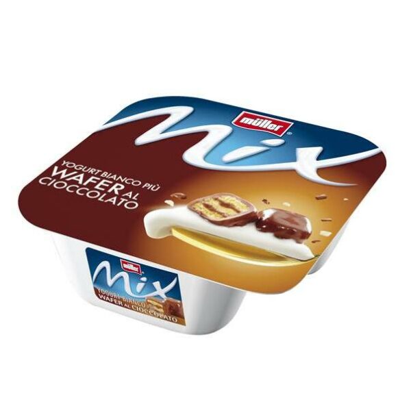 MULLER MIX BIANCO CON WAFER AL CIOCCOLATO GR. 150