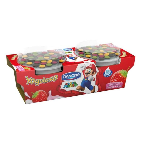 YOGOLOSO SUPERMARIO ALLA FRAGOLA FRULLATA GR. 110X2