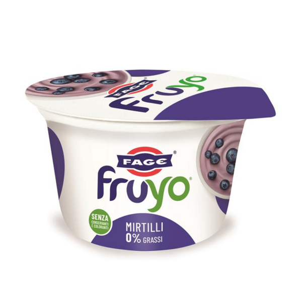 YOGURT GRECO AI MIRTILLI TOTAL 0% GRASSI FAGE GR. 150