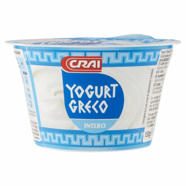 YOGURT GRECO INTERO NATURALE CRAI GR. 150