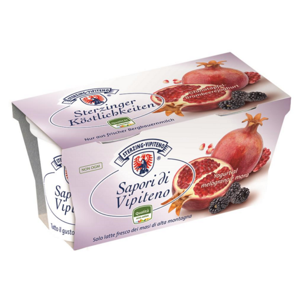 YOGURT MELOGRANO & MORA VIPITENO GR. 125 X 2