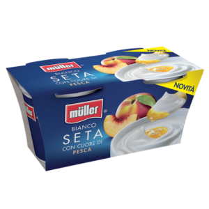 YOGURT BIANCO SETA CON CUORE PESCA MULLER GR. 125 X 2