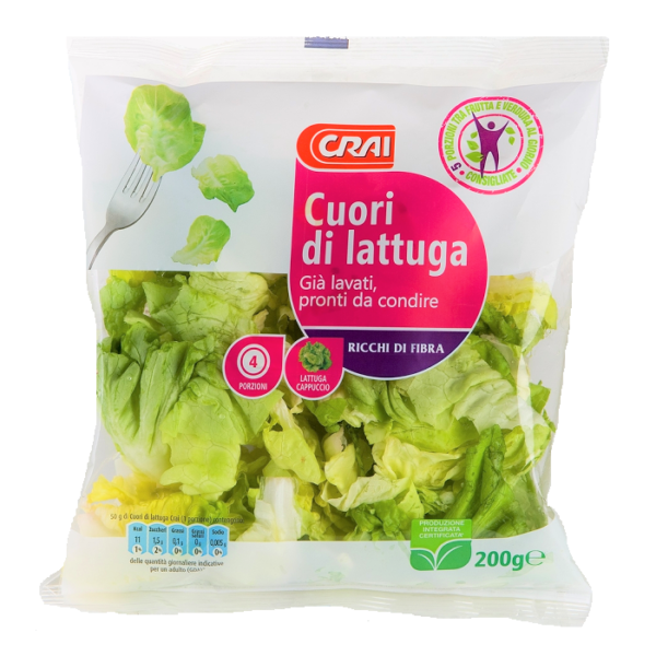 CUORI DI LATTUGA CRAI GR. 200