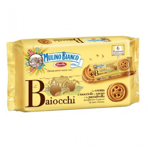 BAIOCCHI SNACK ALLA NOCCIOLA MULINO BIANCO GR. 336