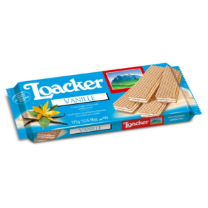 WAFER ALLA VANIGLIA VANILLE LOACKER GR. 175