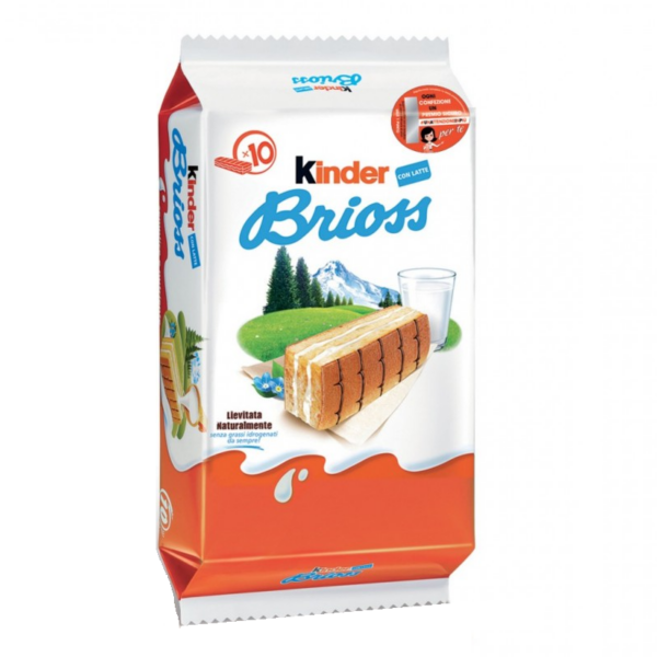 KINDER BRIOSS AL LATTE GR. 270 X 10 PEZZI
