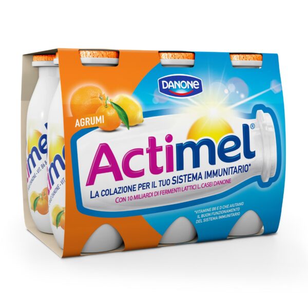 ACTIMEL AGLI AGRUMI DANONE GR. 100 X 6