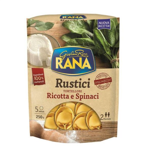 TORTELLONI RICOTTA & SPINACI RUSTICI RANA GR. 250