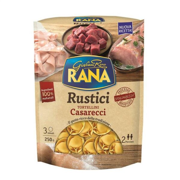 TORTELLINI CASERECCI RUSTICI RANA GR. 250