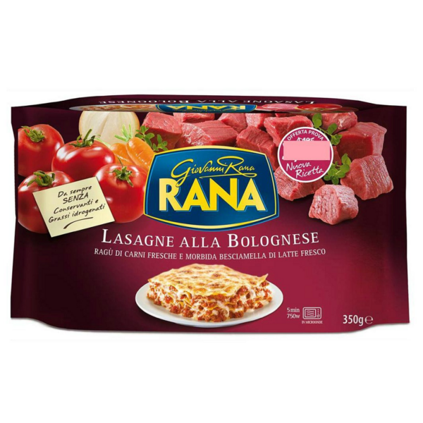 LASAGNE ALLA BOLOGNESE RANA GR. 350