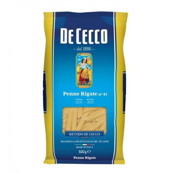 PENNE RIGATE DE CECCO GR. 500 N. 41