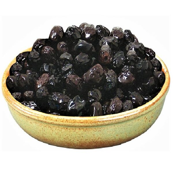 OLIVE NERE COTTE AL FORNO GR. 300