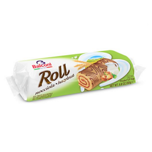 TORTA TRONCO ROLL ALLA NOCCIOLA BALCONI GR. 250