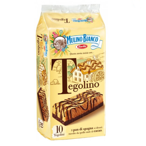 TEGOLINO CON CREMA DI CACAO MAGRO MULINO BIANCO GR. 350