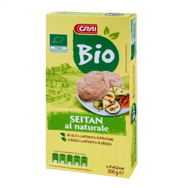SEITAN AL NATURALE BIO CRAI GR. 100 X 2