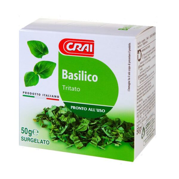 BASILICO TRITATO SURGELATO CRAI GR. 50
