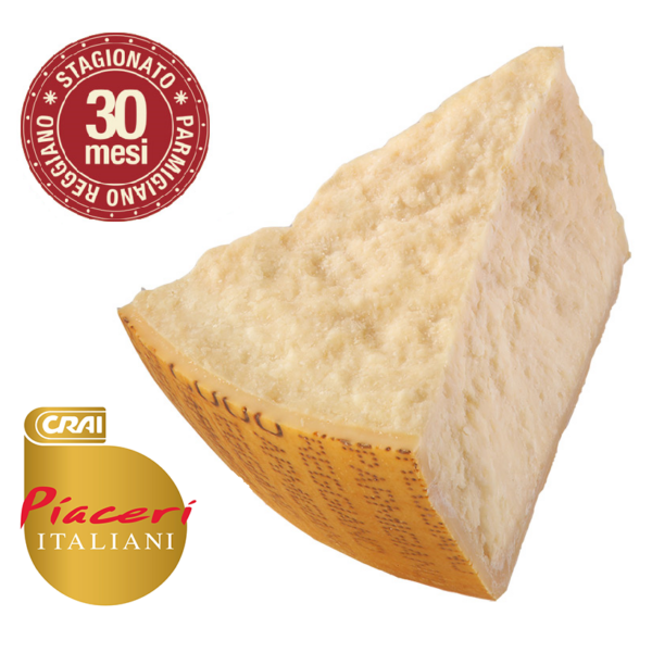 PARMIGIANO REGGIANO 30 M CUORE PIACERI ITALIANI GR. 300