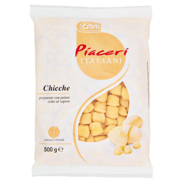 CHICCHE DI PATATE PIACERI ITALIANI GR. 500