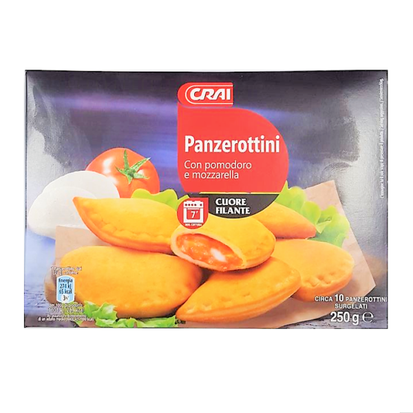 PANZEROTTINI POMODORO & MOZZARELLA CRAI GR. 250