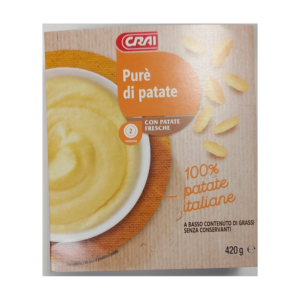 PURÈ  DI PATATE CRAI GR. 420