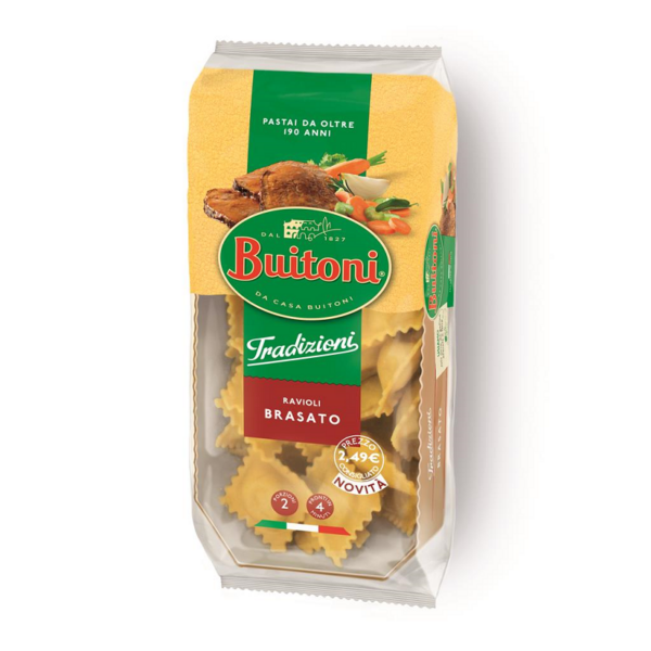 RAVIOLI RIPIENI AL BRASATO BUITONI GR. 230