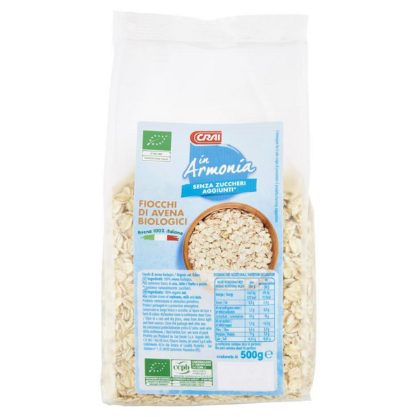 FIOCCHI DI AVENA BIO ARMONIA CRAI GR. 500