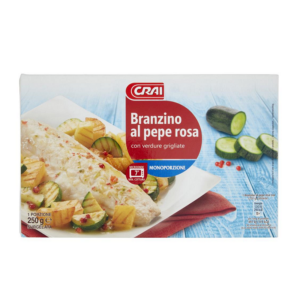 BRANZINO AL PEPE ROSA CRAI GR. 250
