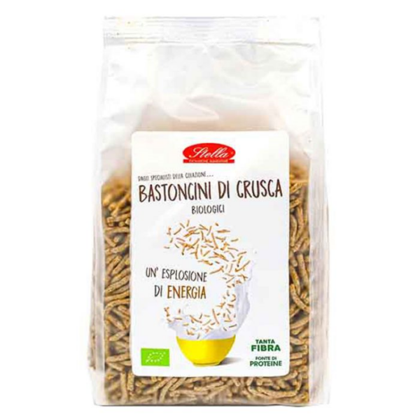 BASTONCINI DI CRUSCA BIO STELLA GR. 250