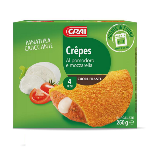 CREPES POMODORO & MOZZARELLA CRAI GR. 250