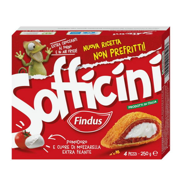 SOFFICINI POMODORO & MOZZARELLA FINDUS GR. 250