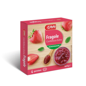 CONFETTURA DI FRAGOLA CRAI GR. 25 X 4 MONOPORZIONI