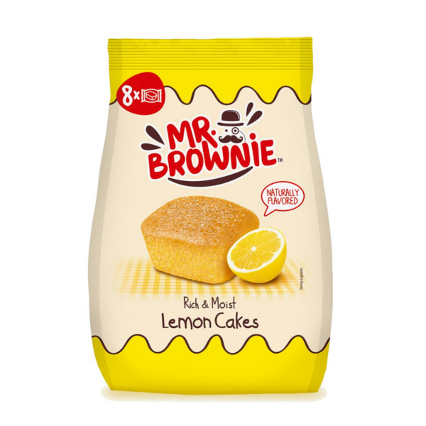 LEMON CAKES BROWNIES MR. BROWNIE GR. 200 X 8