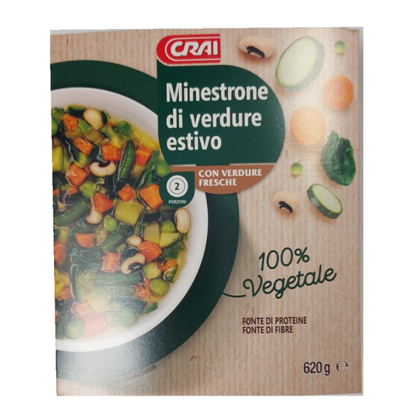 MINESTRONE DI VERDURE ESTIVO CRAI GR. 620