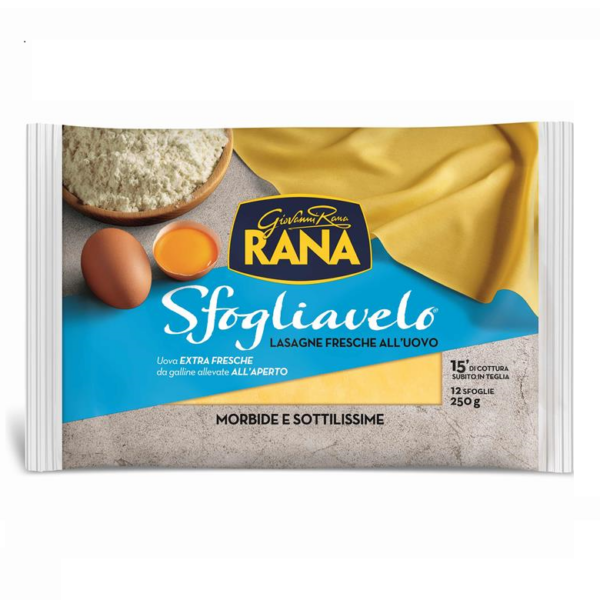 LASAGNE FRESCHE ALL'UOVO SFOGLIAVELO RANA GR. 250