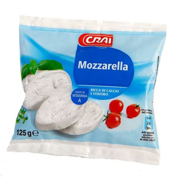 MOZZARELLA CRAI GR. 125
