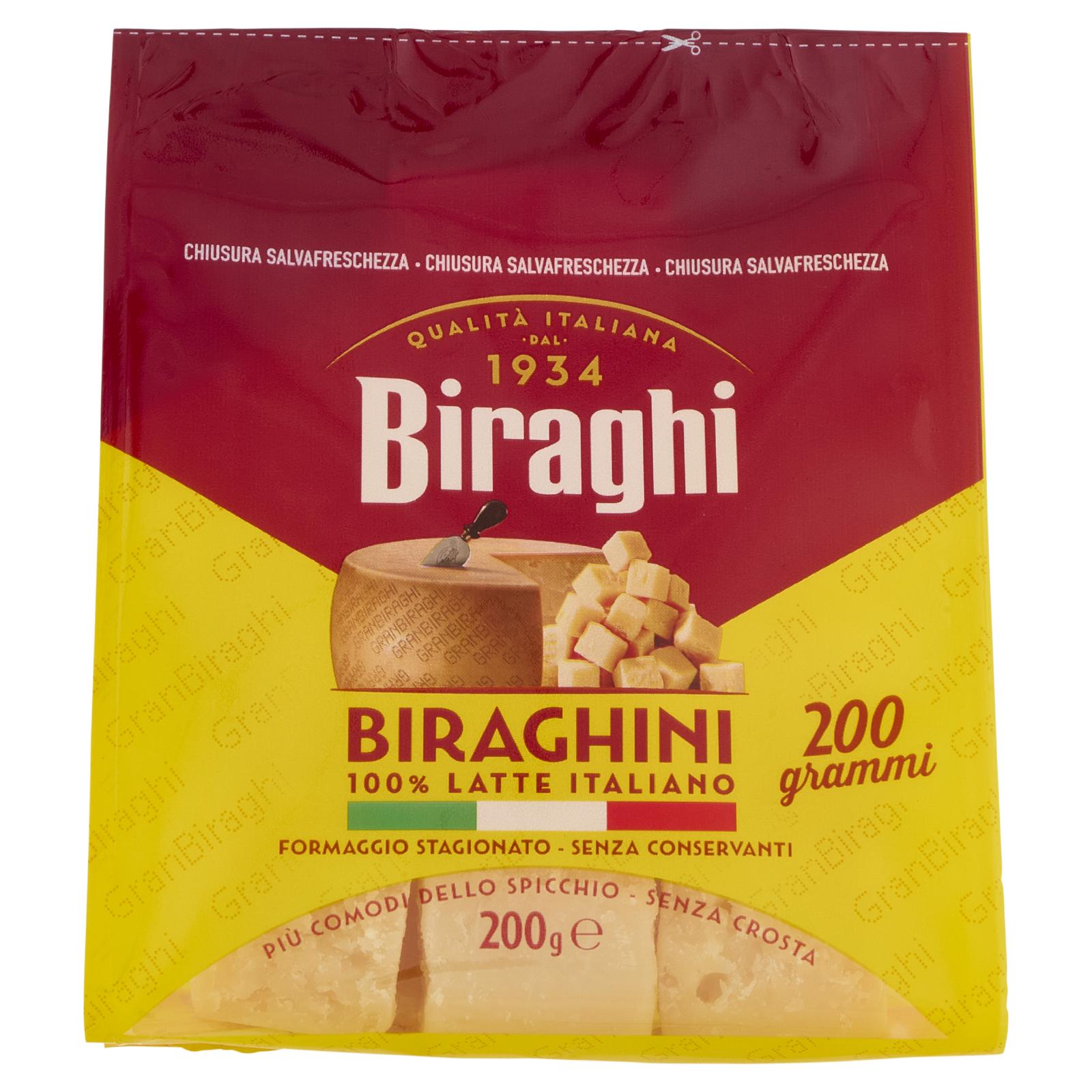 Biraghi Biraghini Gran Biraghi Cubetti di Formaggio Stagionato 200g