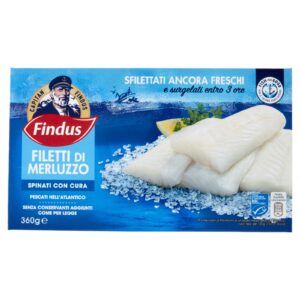 Capitan Findus Filetti di Merluzzo Sudafricano Surgelati 360g