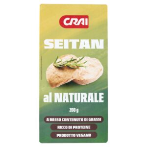 Crai Bio Seitan al Naturale Biologico 2x100g