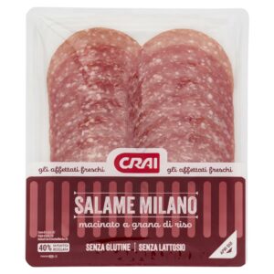 Crai Gli Affettati Freschi Salame Milano Affettato 100g