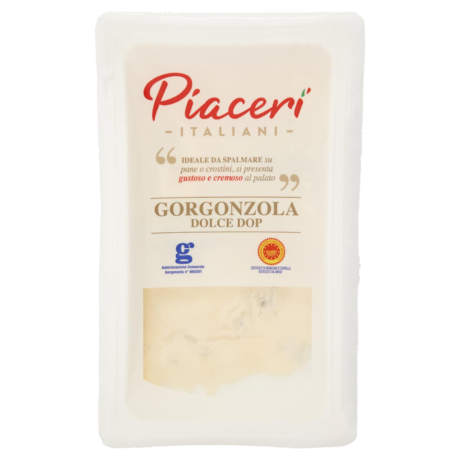Piaceri Italiani Gorgonzola DOP Formaggio Erborinato 200g