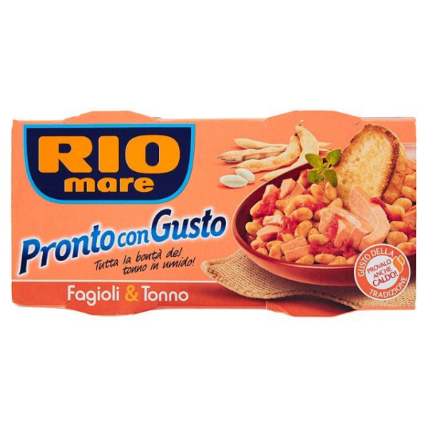 TONNO & FAGIOLI PRONTO CON GUSTO RIO MARE GR. 160 X 2