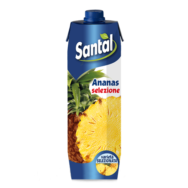 SUCCO ANANAS NON ZUCCHERATO SANTAL LT. 1