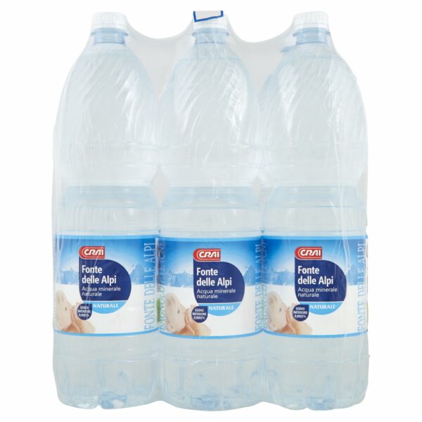ACQUA NATURALE CRAI LT. 1,5 X 6 BOTTIGLIE