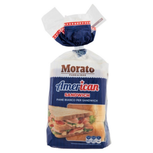 PANE BIANCO AMERICAN SANDWICH MORATO GR. 550