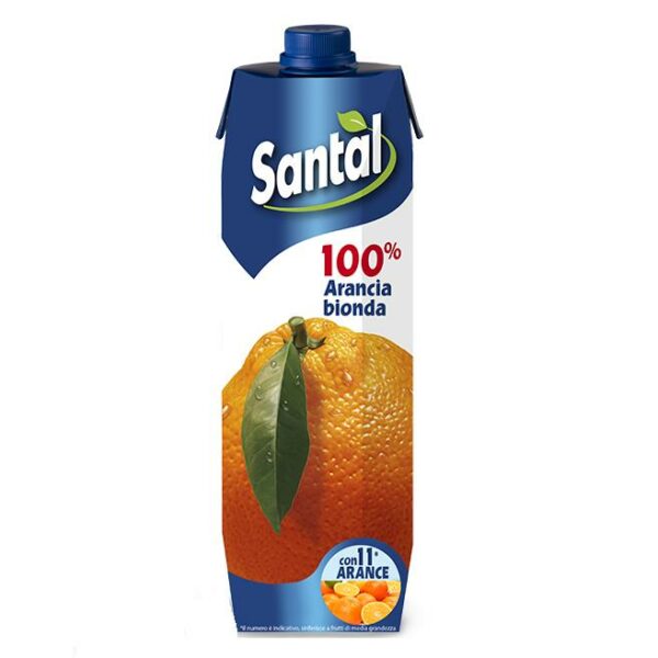 SUCCO DI ARANCIA BIONDA SANTAL LT. 1