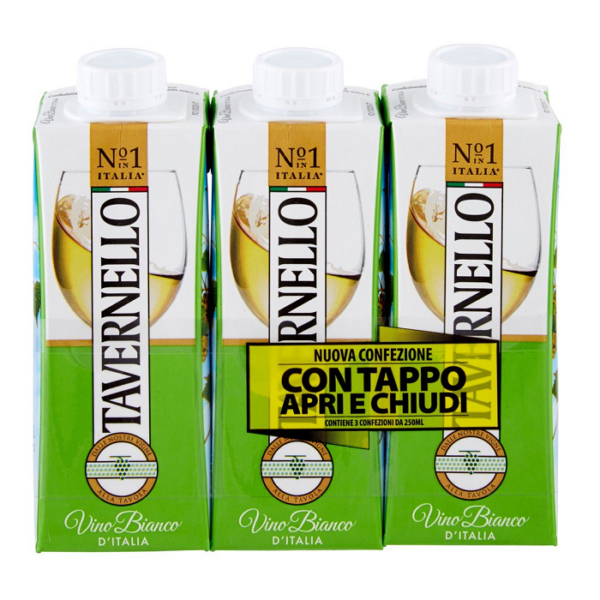 TAVERNELLO BIANCO BRIK ML. 250 X 3