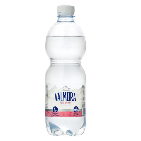 ACQUA VALMORA FRIZZANTE LT. 0,5 X 12 PZ