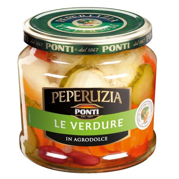 VERDURE IN AGRODOLCE PEPERLIZIA PONTI GR. 350