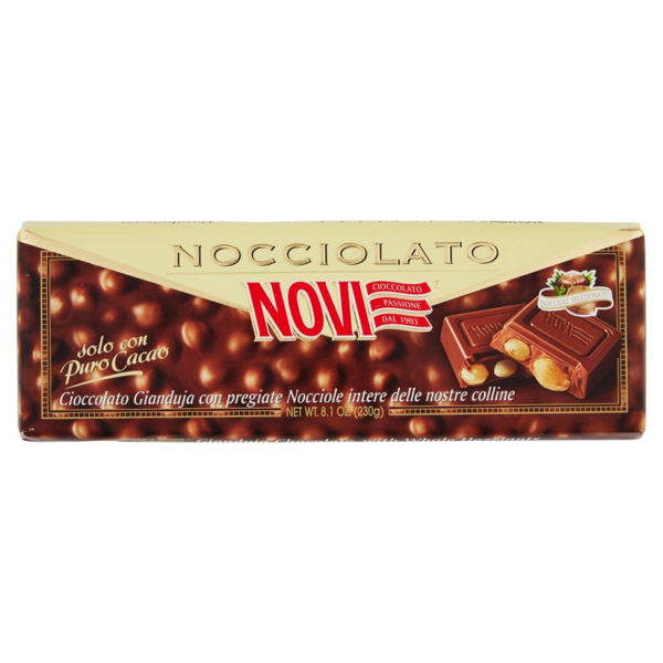 CIOCCOLATO NOCCIOLATO NOVI GR. 230